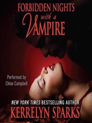Click this cover for a(n) Audiobook sample of Forbidden Nights with a Vampire